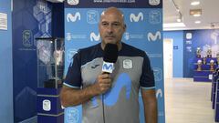 Tino P&eacute;rez durante sus declaraciones en los canales del Movistar Inter.