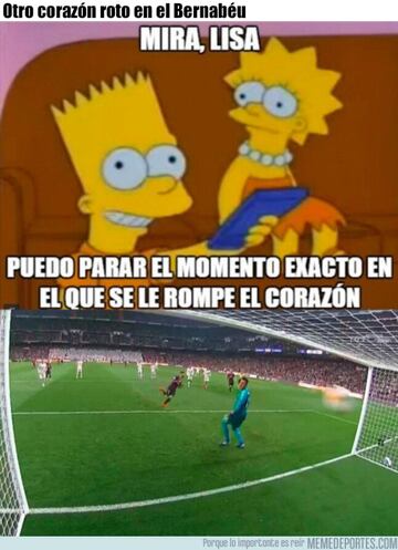 Los mejores memes de la derrota del Real Madrid en el Clásico