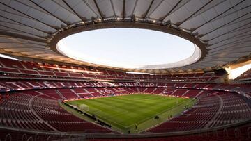 Panor&aacute;mica del Wanda Metropolitano, que acoger&aacute; el Argentina-Venezuela.