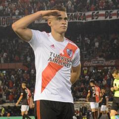Santos Borré, el determinante de River en los remates de año