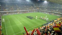 Espa&ntilde;a y Noruega se enfrentaron en el campo valencianista en 2003, durante la repesca para la Eurocopa 2004. Gan&oacute; La Roja, 2-1.