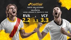 Rayo Vallecano vs. Valencia CF: horario, TV, estadísticas, clasificación y pronósticos