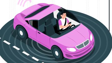 ¿Es posible manejar un auto sin las manos en el volante?