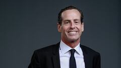 Brooklyn Nets head coach Kenny Atkinson poses for a portrait during media day at HSS Training Center.