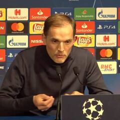 Tüchel y la indignación que hay en París con el penalti: "Un tiro desde 20m que se iba fuera..."