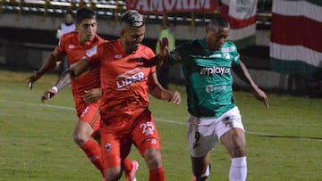 Patriotas y Deportivo Cali igualaron sin goles en Tunja