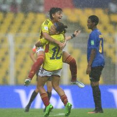 La clasificación de Colombia a semis, en imágenes