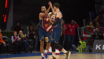 El Baskonia remonta el vuelo y le dedica la victoria a 'Pato' Garino