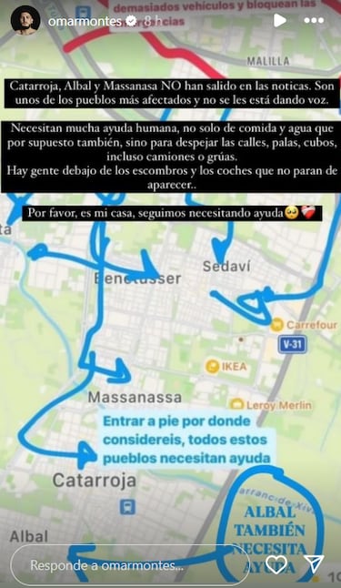 De Aitana a Omar Montes: los artistas que se han volcado para ayudar a los afectados por la DANA
