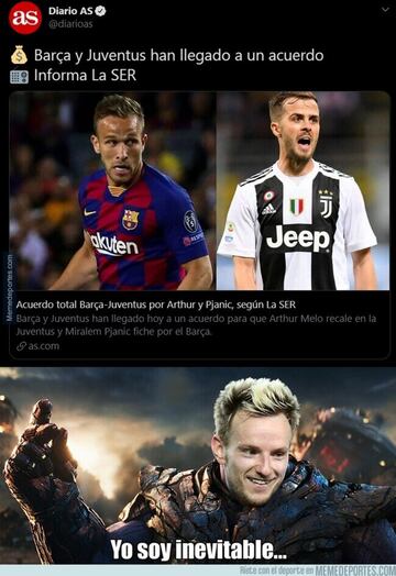 El Barça, el Real Madrid... Los memes de la jornada