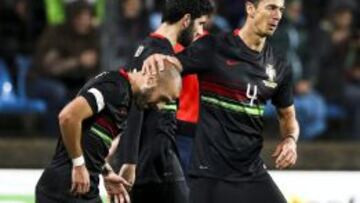 André André celebra el primer tanto del encuentro.