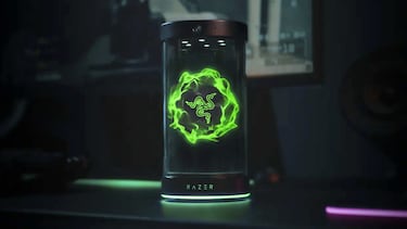 Un compañero IA holográfico en tu mesa: así es Razer AVA, el nuevo dispositivo que busca ser tu compañero en el día