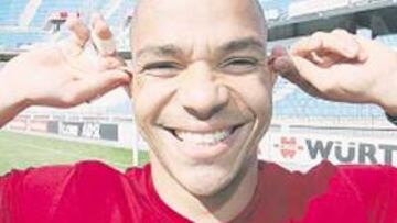 <b>APUNTA ALTO. </b>Edgar cree que podría ser el goleador del equipo.