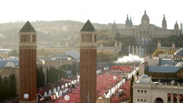 Barcelona se teñirá mañana de nuevo de rosa con la Carrera de la Mujer.