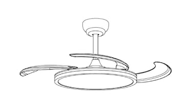 El ventilador de techo más vendido en Amazon tiene luz led, tres intensidades de brillo, seis velocidades y temporizador