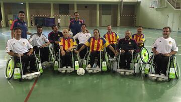 Equipo del Valencia de &#039;A Ball&#039;.