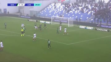 Pinta a gol del a?o en Italia: de un espa?ol y con una chilena que es una barbaridad suprema