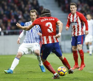 Atlético-Real Sociedad in images