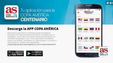 AS lanza la nueva App Copa América para seguir el torneo