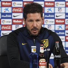 Simeone: "No creo que la gente del Atleti vea el Clásico"