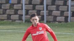 Kranevitter en su primer entrenamiento en Majadahonda.