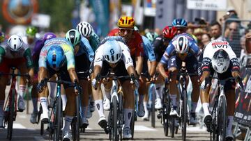 Moschetti vence al esprint ante Malucelli y Molano.