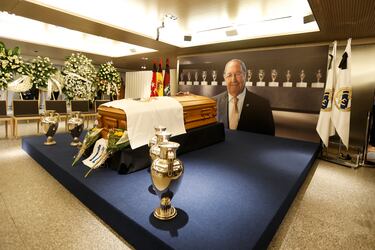 Capilla ardiente de Gento.