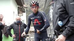 Falcao se rinde ante el trabajo de Dani Martínez en el Giro de Italia