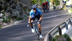 Enorme Landa: soltó a todos y le metió 1:37 a Roglic y Nibali