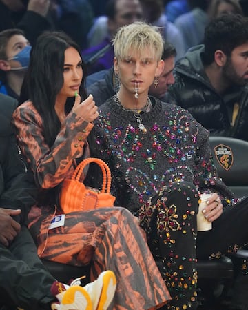 Machine Gun Kelly y Megan Fox.