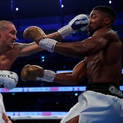 Anthony Joshua defiende a Usyk: “Yo hubiera hecho lo mismo que él”