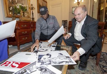 Bob Beamon y Miguel Vidal repasaron sus encuentros.