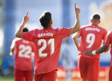 Gol de Brahim Díaz, su primer gol con el Real Madrid en partido oficial 

