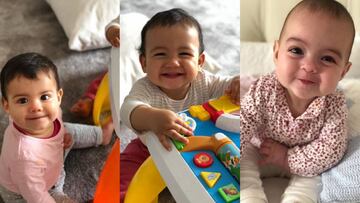 Aqu¨ª est¨¢n las fotos m¨¢s tiernas de los hijos de Georgina y Cristiano