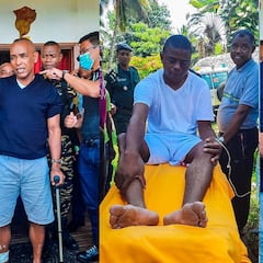 Tiene un accidente de helicóptero, cae al mar y nada durante 12 horas para salvarse