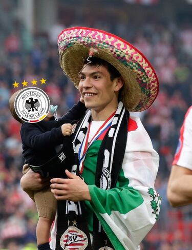 A esto recurrió la afición para triunfo ante Alemania