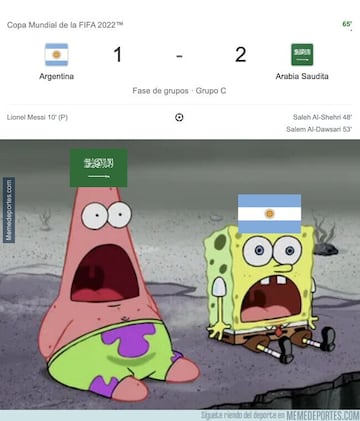 Los memes no tienen piedad con la Argentina de Messi