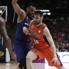 Resumen del Valencia-Barcelona, Liga Endesa 2018: un tapón de Hanga confirma al Barça como 3º