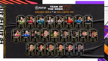 TOTW 17 de FUT FIFA 21 con Pogba, Insigne y Müller ya disponible