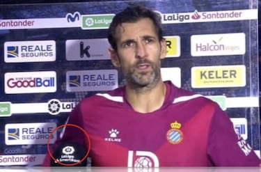 La imagen que ya es viral de la entrevista a Diego López