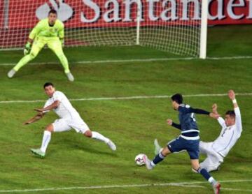 Argentina-Uruguay. Javier Pastore, Giménez y Pereira.