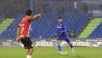 Omar Alderete se está asentando en el centro de la defensa del Getafe.