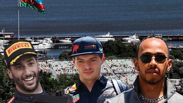 Hamilton, Verstappen, Carlos Sainz... Repasamos algunas curiosidades del GP de Azerbaiyán