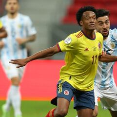 Cuadrado llega a 100 partidos con la Selección Colombia