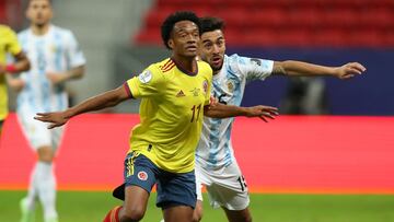 Juan Guillermo Cuadrado llega a 100 partidos con la Selecci&oacute;n Colombia.