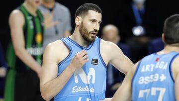 Nemanja Djurisic, durante el partido entre Joventut y el Movistar Estudiantes.