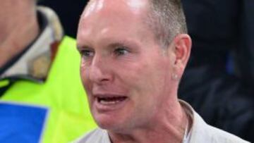 Paul Gascoigne, exfutbolista inglés.