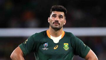 Dos Springboks salen heridos en un accidente con gasolina