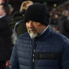 Sampaoli: “El duelo debía de haberse acabado cuando saltó el hincha”