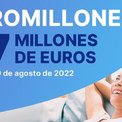 Euromillones: comprobar los resultados del sorteo de hoy, viernes 19 de agosto